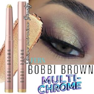 Bobbi Brown Multi Chrome Cream Eyeshadow Stick Golden Fern (Gold W Pink Shimmer